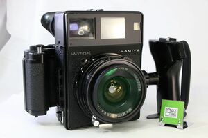 【同梱歓迎】【動作保証・点検済】良品■Mamiya Universal 6X7 Mamiya-Sekor 50mm F6.3■シャッター全速完動■レリーズなし■1790