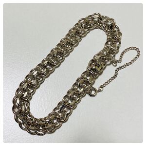 シルバー925 sterling スターリング ヴィンテージ アンティーク デザイン ブレスレット