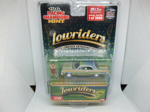 3600台限定 RACING CHAMPIONS MIJO EXCLUSIVES レーシングチャンピオン Mijo 1/64 1964 シボレー インパラ with フィギュア Lowriders