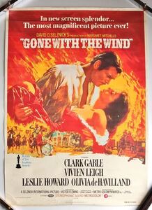 GONE WITH THE WIND（風とともに去りぬ）ポスター