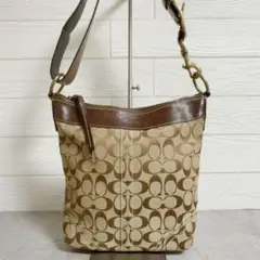 No.89 COACH コーチ 10403 シグネチャー ショルダー バッグ