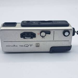 N39396A● minolta ミノルタ 16QT コンパクトカメラ ミニフィルムカメラ ポケットカメラ アンティーク ヴィンテージ レトロ コレクション