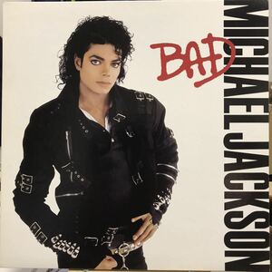 即決 USオリジナル ほぼ美品 LP Michael Jackson / Bad / OE 40600 マイケル・ジャクソン