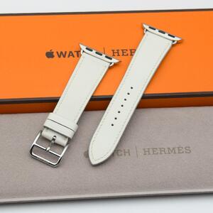 ＊未使用＊エルメス　Herms　Apple Watch　アップルウォッチ　ホワイト　シンプルトゥール　ベルト　廃番