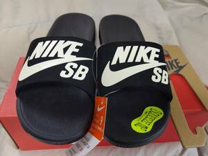 新品タグ付 NIKE SB ベナッシ ソーラーソフト 27cm 黒 BENASSI SOLARSOFT / dunk air max force jordan 1 90 dn cirro more uptempo slide