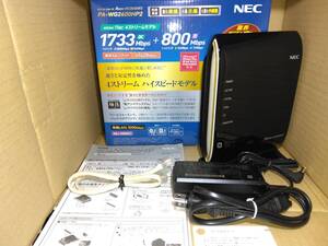  NEC Aterm Wi-Fiホームルータ PA-WG2600HP2