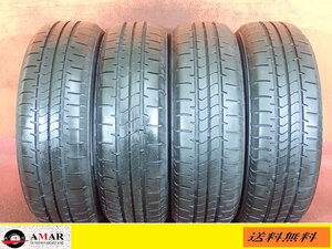 175/65R14●B.S NEWNO【2022年製 6.5mmヤマ】/ 中古 ★ 4本(T-7510A)送料無料/沖縄別途