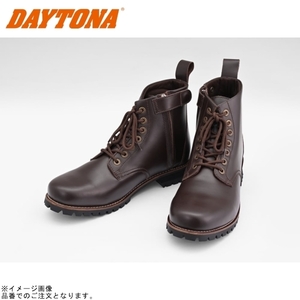 DAYTONA デイトナ 17129 HBS-003 ショートブーツ ダークブラウン サイズ:23.5cm