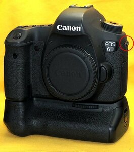 ★一発即決★訳あり★キャノン「EOS 6D」本体★レンズは別売に★BG-E13付★フルサイズデジタル一眼レフ★最新ファームウェアに更新済です★