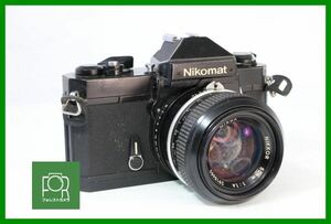 【同梱歓迎】完全実用■ニコン Nikon Nikomat FT2 + NEW NIKKOR 50mm F1.4■シャッター全速・露出計完動■4347