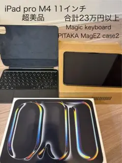 超美品 iPad pro M4 11インチ フル装備