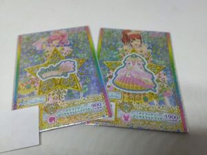 キラッとプリ☆チャン　アイランジュ ピンクキラッとヘアアクセ ワンピ プリチャン プリチケ レア キラ