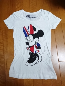 JOYRICHジョイリッチミニーマウス半袖Tシャツ(白)sizeS