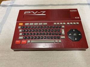 CASIO MSX PV-7 本体のみ 簡易チェック済 ジャンク品