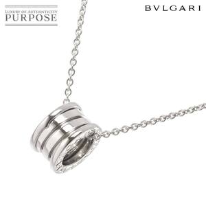 ブルガリ BVLGARI ビーゼロワン ネックレス 40cm K18 WG ホワイトゴールド 750 B-ZERO1 Necklace 90259094