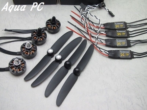 AquaPC★送料無料 Mini Quad LDP 22042300KV 15A ESC ElectronicsPacka★