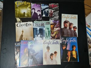 1987〜1990 VＯＬ11〜24 Ｃafe talk カフェトーク TM NETWＯRK ファンクラブ会報紙 14冊 まとめて 小室哲哉 雑誌の