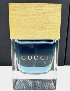 ★グッチ香水・GUCCI POUR HOMME II EDT.1.6FL.OZ. 50ml ★開封展示USED/残量 約96% 約48ml/地下冷暗倉庫保管/箱無・廃盤・入手困難品