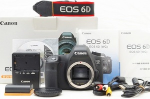 ☆極上美品☆ Canon キャノン EOS 6D ボディ Shot数 7,600枚前後！ ♯24072705