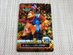 [Q-2289]　　DONKEY KONG 3 スーパードンキーコング3 Nintendo キラカードダス アマダ 4