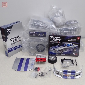 未開封 デアゴスティーニ 1/8 週刊 ワイルド・スピード 日産スカイライン GT-R（R34）ブライアンモデル 第9〜43号＋おまけ DeAGOSTINI【40