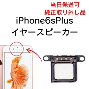 Apple 純正 取り外し品 iPhone6sPlus イヤースピーカー speaker スピーカー 耳 アイフォン 部品 修理 交換