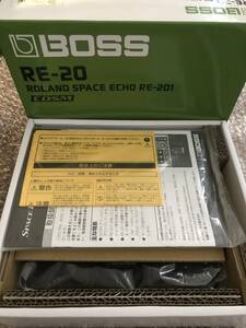 BOSS RE-20 Space Echo スペースエコ　ROLAND 　エコー　ディレイ リバーブ　ボス　ローランド　美品