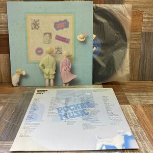 @1 【中古品】再生確認済 レコード LP 山下達郎 ポケット・ミュージック 土曜日の恋人 ムーライト 風の回廊 オリジナルアルバム