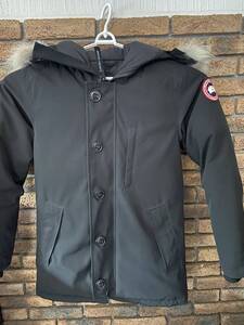 美品 カナダグース ジャスパー Sサイズ(日本サイズMS程度) CANADA GOOSE JASPER ダウン メンズ ブラック　グリフィン正規品