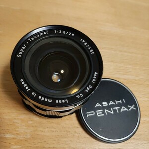 美品 Super-Takumar 28mm F3.5 M42マウント ペンタックス レンズ