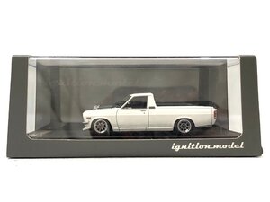 △【1】イグニッションモデル 1117 1/43 日産 サニー トラック ロング (B121) White 同梱不可 1円スタート