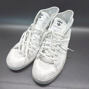 ◇ adidas アディダス オリジナルス Nizza Hi.Parley ハイカット スニーカー サイズ285 ホワイト メンズ E