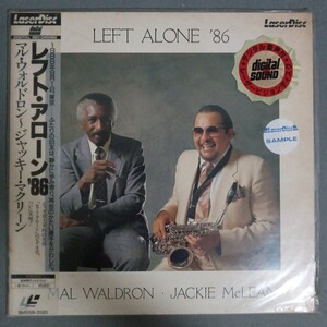 帯付　見本盤　Mal Waldron Jackie Mclean Left Alone 