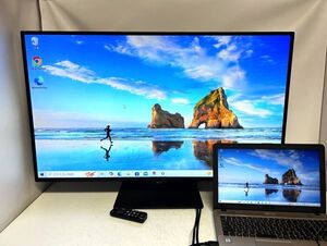 ak☆/ LG 4K液晶モニター 42.5インチ 大画面IPS 43UD79-B 2017年製 ディスプレイ 非光沢 現状品 リモコン付き　/DY-3967