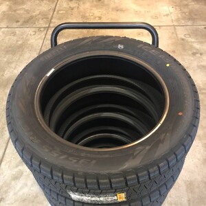 (JD006.22.2) 送料無料[4本セット] PIRELLI ICE ASIMMETRICO Plus 195/55R16 87Q 2024年製造 室内保管　スタッドレス　195/55/16