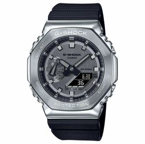 新品未使用　G-SHOCK GM-2100-1AJF メタルカバード　国内正規品　保護シール付き