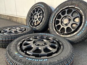 純正車高装着可!! 14インチ 4.5j+43 155/65R14 新品 4本セット タイヤホイールセット エブリィ サンバー ハイゼット ハスラー N-VAN 軽バン