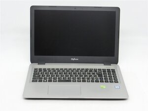 中古ノートパソコン　THIRDWAVE　VF-HEKS　Core8世代i7 　15型　通電しません　詳細不明　ジャンク品