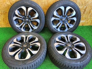 フィット クロスター 純正 16×6J 4H/100 ヨコハマ iG60 185/60R16 バリ溝タイヤ付4本 流用にも 中古 売切!!