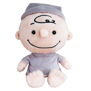 PEANUTS スヌーピー FUWAKUTA パジャマ チャーリーブラウン 高さ約18cm ぬいぐるみ　送料無料　新品