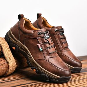 ☆ ブラウン ☆ 41(25.5cm) ☆ メンズカジュアルシューズ pmymshoes01 カジュアルシューズ メンズ 靴 くつ 運動靴 シューズ スニーカー