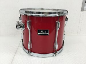 D950　直接引き取り限定　①PEARL BEAT INN ドラム　ビートイン・シリーズ　レッド　13インチ　口径33cm×深さ30.5cm　現状品