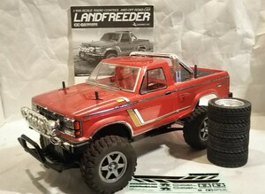 ［タミヤ ランドフリーダー CC-01］OP1519 ストロークエクステンションリンク ほか付き 1/10ラジコン RCクローラー / TAMIYA LANDFREEDER