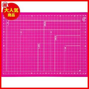 ★A4_ピンク★ ナカバヤシ カッターマット 折りたたみカッティングマット A4 ピンク CTMO-A4P