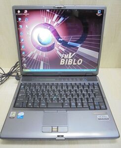 (復活旧型ノートPC)／FUJITSU　FMV-BIBLO MG75S／WindowsXP Pro SP3／　調整済み