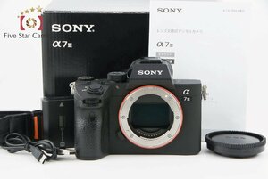 １円出品 SONY ソニー α7III ILCE-7M3 ブラック ミラーレス一眼カメラ 元箱付き 【オークション開催中】