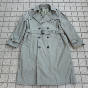 米軍　トレンチコート　COAT ALL WEATHER　４４L　良品　ミリタリー