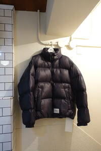 WTAPS 中綿　ジャケット　美品　222BRDT-JKM04　黒　サイズ3　NYLON RIPSTOP FORTLESS