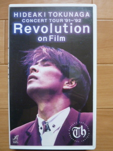 VHS　徳永英明　Revolution　on　Film　CONCERT　TOUR　