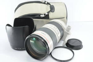 ★実用美品★ キヤノン CANON EF 70-200ｍｍ Ｆ2.8 Ｌ USM ★ケース付き ＃9986